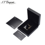 S.T. Dupont Ligne 2 natural black lacquer and yellow gold lighter 16884 — additional product view 2