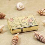 Classical Floral Beauty brass Zippo Armor lighter reverse botanical artwork