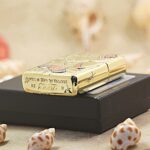 Classical Beauty Zippo Armor lighter base stamp beside original box
