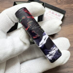 Zippo Skull and Rose full-wrap color lighter – alternate view 2