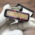 Zippo Skull and Rose full-wrap color lighter – alternate view 8
