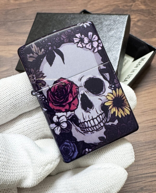 ZippoBurialSkullLighter