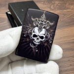 Zippo Skull design full-wrap color lighter – alternate view 8