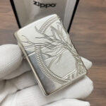 Raised tree branches and roots on the sterling silver Armor case