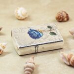 Blue Enchantress Rose Zippo Armor lighter reverse artwork