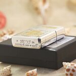 Tom and Jerry Zippo Armor lighter base stamp beside original box