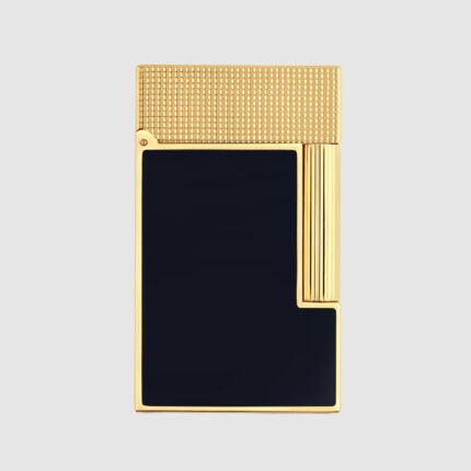 S.T. Dupont Ligne 2 micro diamond head dark blue lacquer lighter C16457