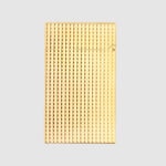 S.T. Dupont Le Grand Yellow Gold Diamond Head Lighter C23009 rear view