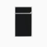 S.T. Dupont Le Grand Black Lacquer Palladium Lighter C23010 rear view