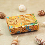 Zippo Gold-Tone Enamel Wealth Abacus Jacket Lighter – alternate view 4