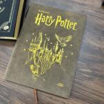 KZ476 Harry Potter Zippo lighter, notebook and magic wand collector set