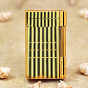 Karl Wieden Line 2 Plated Golden Cross Pattern Lighter