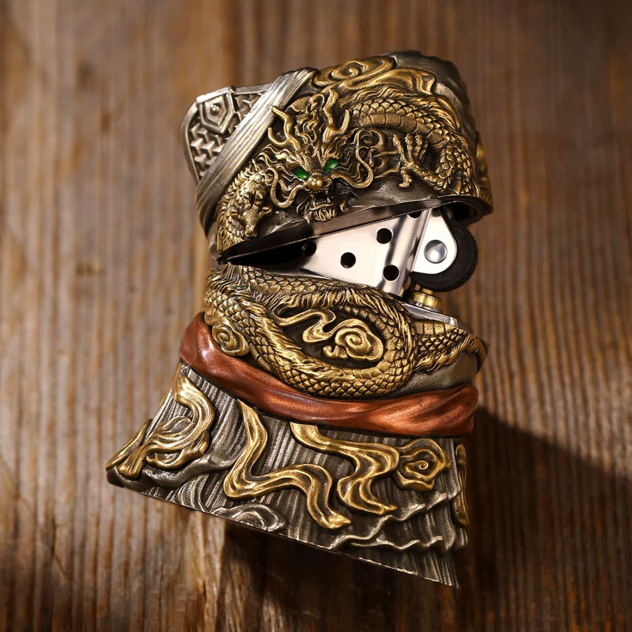 Zippo Asian Original The Guan Gong Limited Figures Lighter