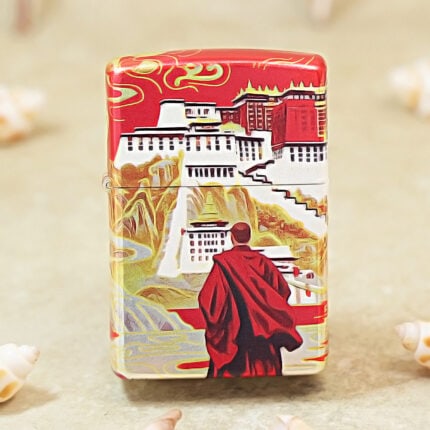 Zippo Full-Wrap Color Potala Palace Tibet Lighter