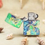 Zippo Peacock Princess full-wrap color lighter – alternate view 2