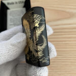 Japanese Zippo gold-plated lacquer art phoenix lighter – alternate view 3