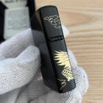 Japanese Zippo gold-plated lacquer art phoenix lighter – alternate view 5