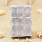 Zippo Silver-Tone Full Crystal Angel Wings Jacket Lighter – alternate view 1