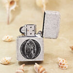 Zippo Full Crystal St. Benedict-Inspired Jacket Lighter – alternate view 3