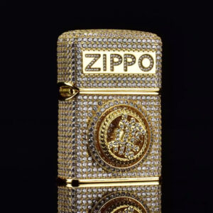 Zippo Luxury Swarovski Crystal Compass Lighter