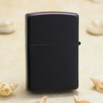 Japanese Zippo Maki-e urushi Buddha gold leaf lighter – alternate view 1