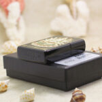 Japanese Zippo Maki-e urushi Buddha gold leaf lighter – alternate view 5