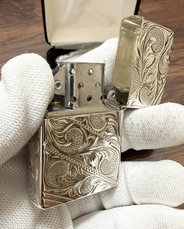 Zippo14RegularSterlingSilverArabesque_01