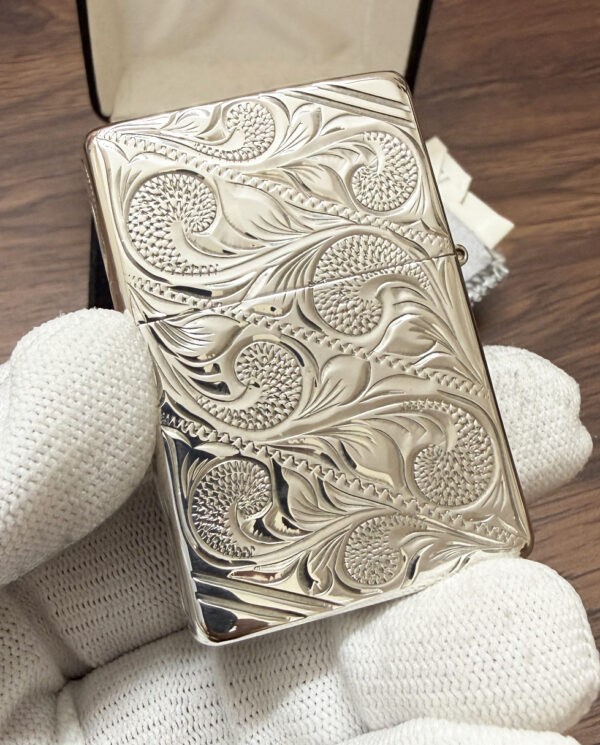 Zippo14RegularSterlingSilverArabesque_10