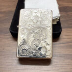 Zippo15SterlingSilverRegularArabesque