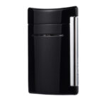 S.T. Dupont MiniJet Black As Night and chrome torch lighter 010011