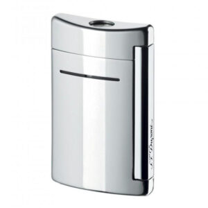 S.T. Dupont MiniJet Chrome Grey Torch Flame Lighter 10020