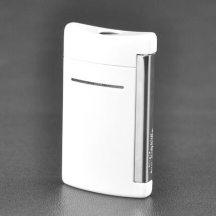 S.T. Dupont MiniJet Optic White and chrome torch lighter 010030