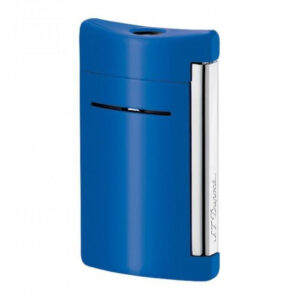 S.T. Dupont MiniJet Cyan Blue Torch Flame Lighter 10038