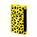 S.T. Dupont MiniJet Yellow and Black Leopard torch lighter 010074