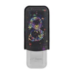 S.T. Dupont Year of the Dragon black 2-cigar case 183277 front view