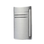 S.T. Dupont MaxiJet 20144N brushed chrome torch lighter front view