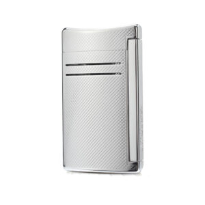S.T. Dupont MaxiJet Chrome Grid Lighter 020157N