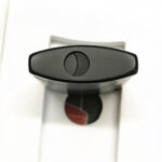 Top-end detail of S.T. Dupont MaxiJet 20160N punched-effect lighter