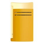 Opposite face of S.T. Dupont MaxiJet 020175 honey and gold lighter