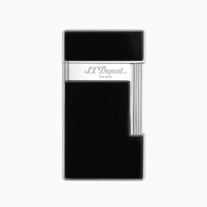 S.T. Dupont Slimmy Black Lacquer & Chrome Lighter 028001