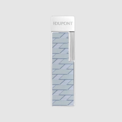 S.T. Dupont Twiggy Monogram 1872 grey and silver lighter 030080