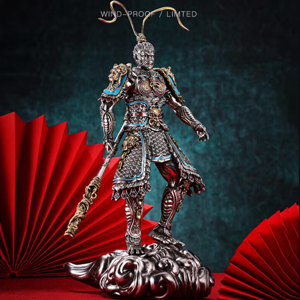 Zippo Asian Official Monkey Sun-Wukong Metal Jacket Figures Lighter