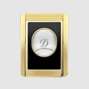 S.T. Dupont Cigar Cutter With Stand Black & Gold 003393