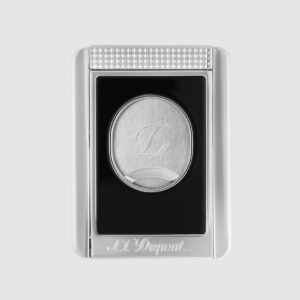 S.T. Dupont Cigar Cutter With Stand Black & Chrome 003415