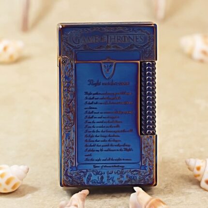 Karl Wieden KW-T021012 Smoked Blue Game of Thrones butane lighter product gallery photograph 1
