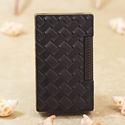 Karl Wieden KW-T021030B Black Ice Dream Weaver butane lighter product gallery photograph 1