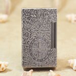 Karl Wieden KW-T0211D Antique Silver Constantine lighter product gallery photograph 1