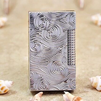 Karl Wieden KW-T0212B Silver-Plated Arabesque lighter product gallery photograph 1