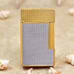 Karl Wieden KW-T02U two-tone Paris Nails petrol lighter front view