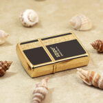 Zippo Golden Arabesque Black Lacquer lighter KZ515-1 product detail